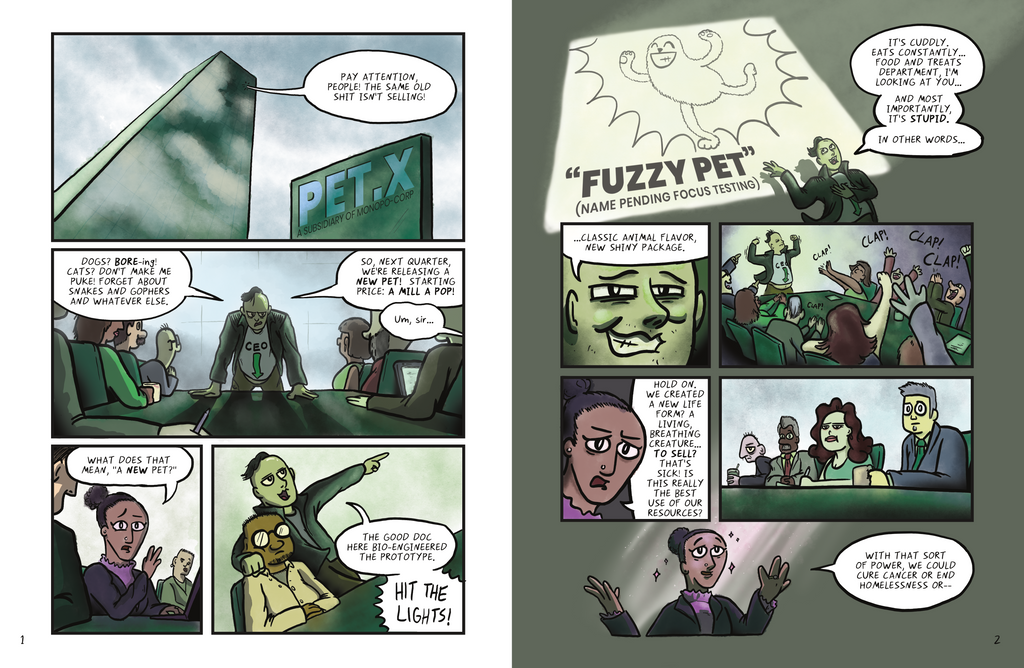 Planet of the Pets, A Graphic Novella