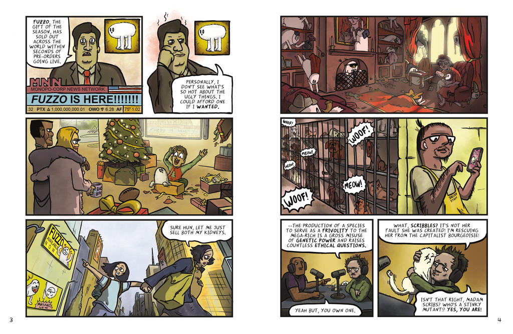 Planet of the Pets, A Graphic Novella