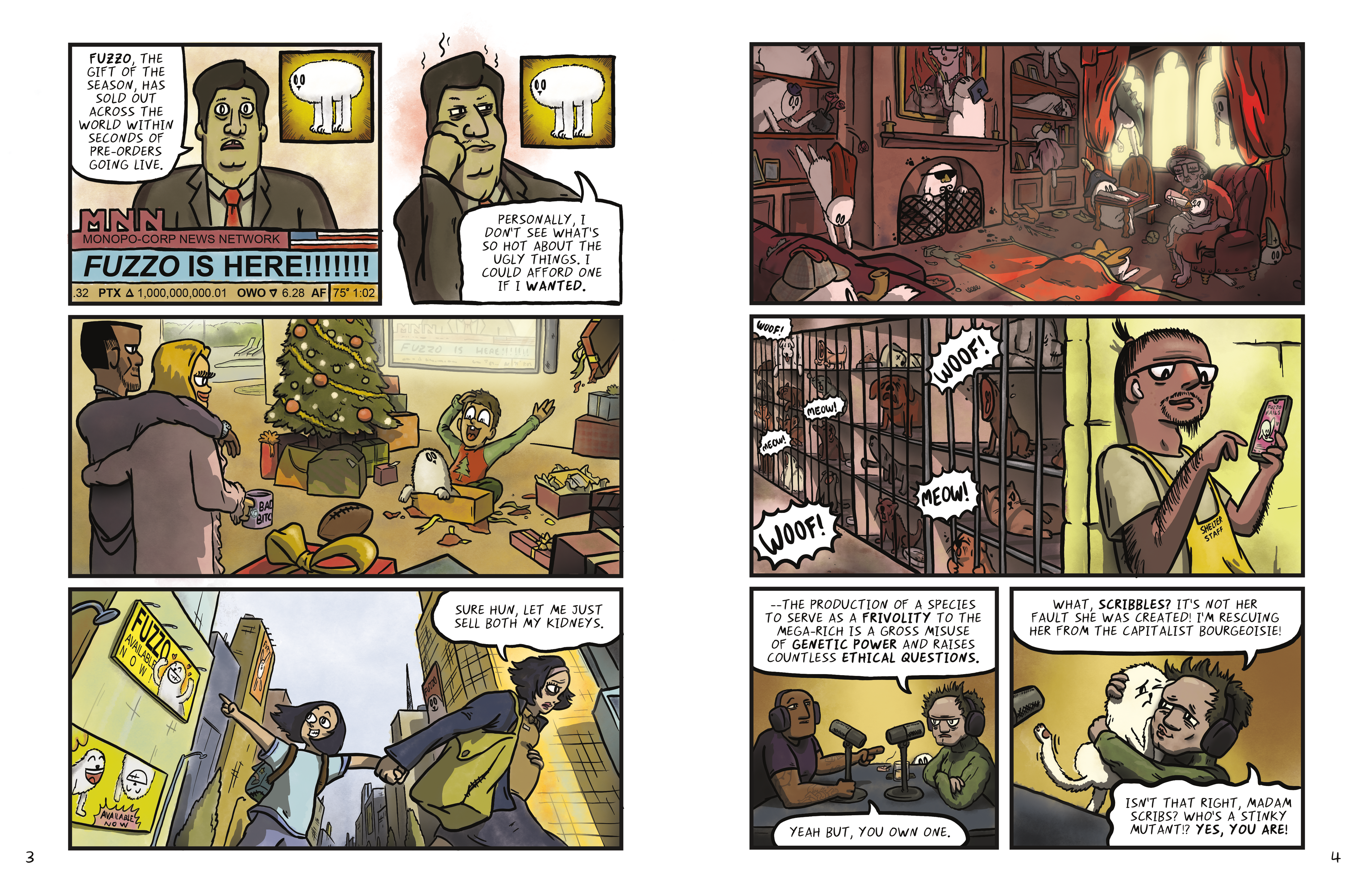 Planet of the Pets, A Graphic Novella